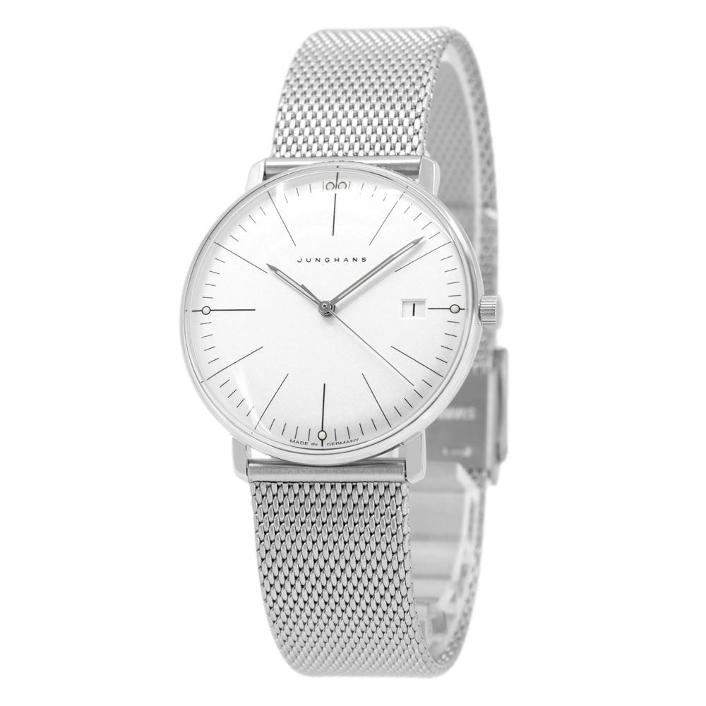 47/4250.46-Junghans Ladies 47/4250.46 Max Bill Sapphire Glass Watch