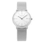 47/4250.46-Junghans Ladies 47/4250.46 Max Bill Sapphire Glass Watch