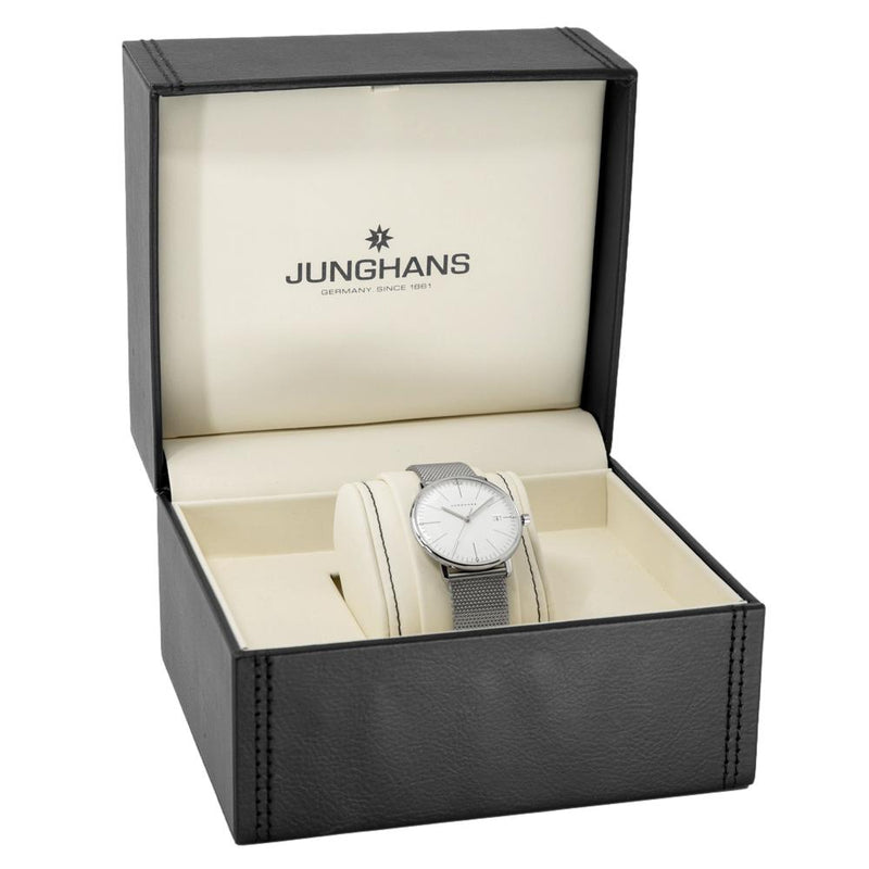 47/4250.46-Junghans Ladies 47/4250.46 Max Bill Sapphire Glass Watch