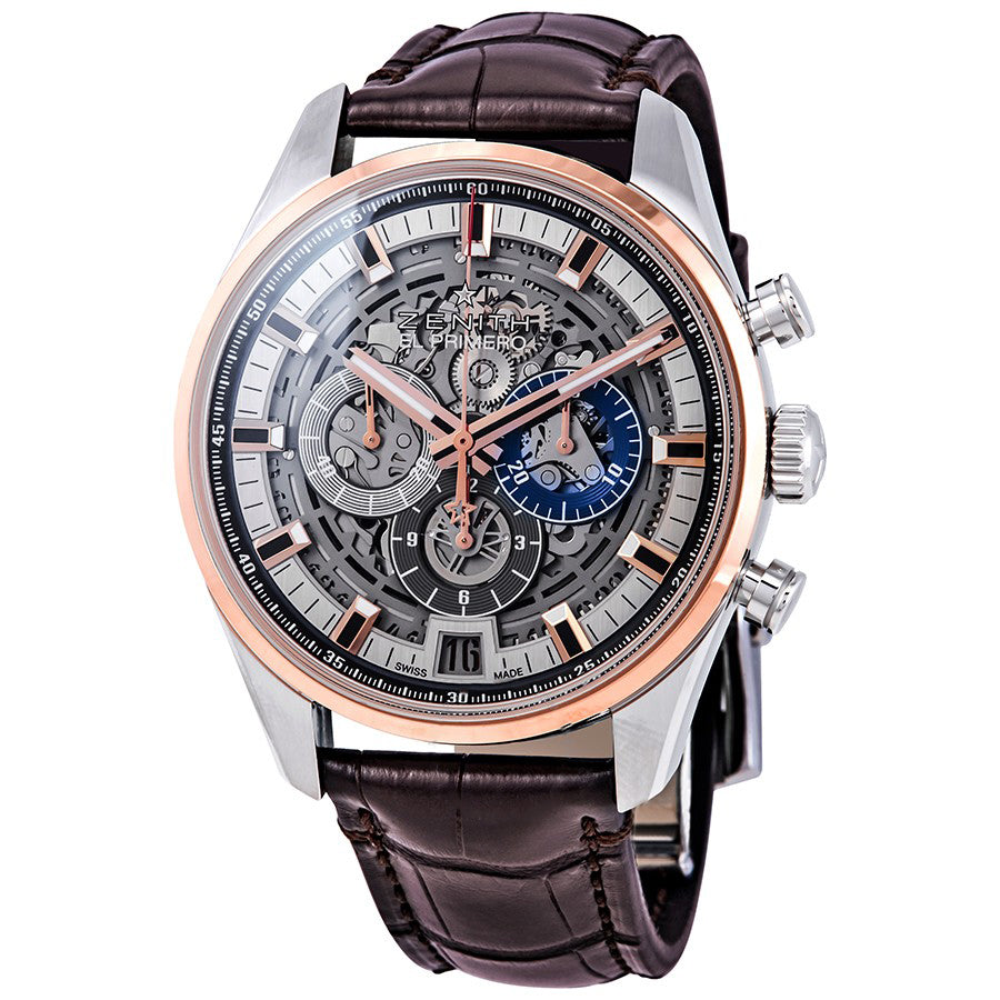 51.2081.400/78.C810-Zenith 51.2081.400/78.C810 El Primero Rose Gold Watch