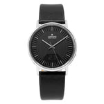 56/4220.00-Junghans 56/4220.00 Milano Mega Solar Black Dial Watch