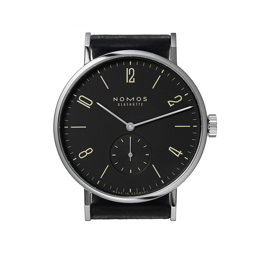 603-Nomos Glashutte Tangomat Ruthenium 603  Black Dial Watch