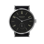 603-Nomos Glashutte Tangomat Ruthenium 603  Black Dial Watch