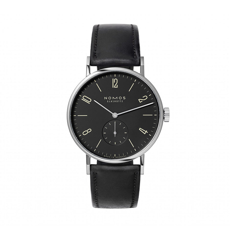 603-Nomos Glashutte Tangomat Ruthenium 603  Black Dial Watch