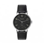 603-Nomos Glashutte Tangomat Ruthenium 603  Black Dial Watch