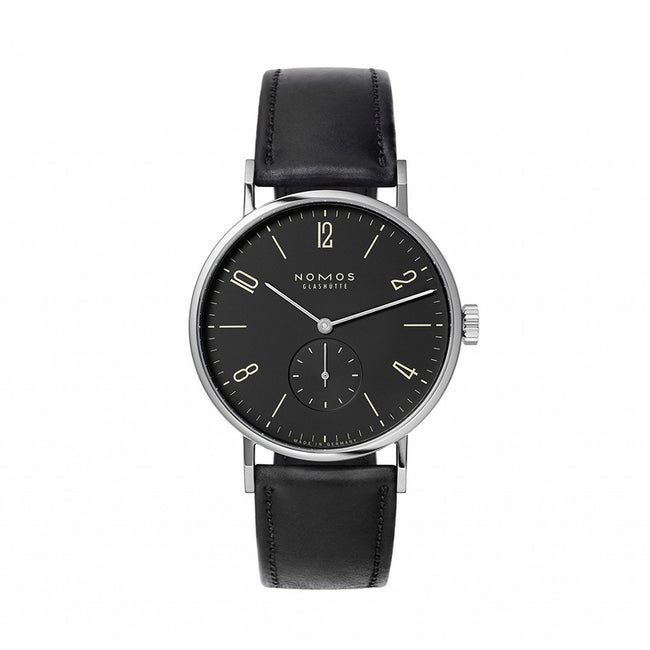 603-Nomos Glashutte Tangomat Ruthenium 603  Black Dial Watch
