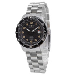 7264-M5-Zeppelin Men's 7264-M5 Night Cruise Black Dial Watch