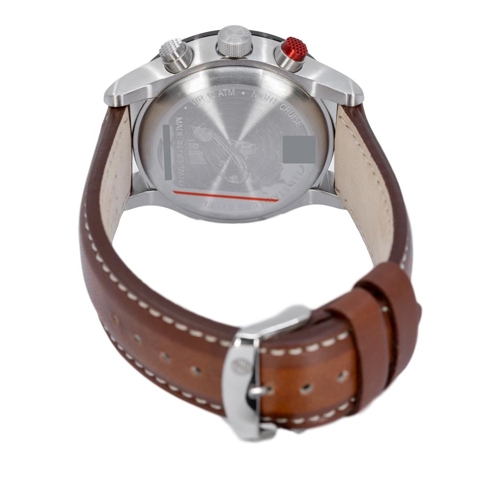 7296-1-Zeppelin Men's 7296-1 Night Cruise White Dial Watch 