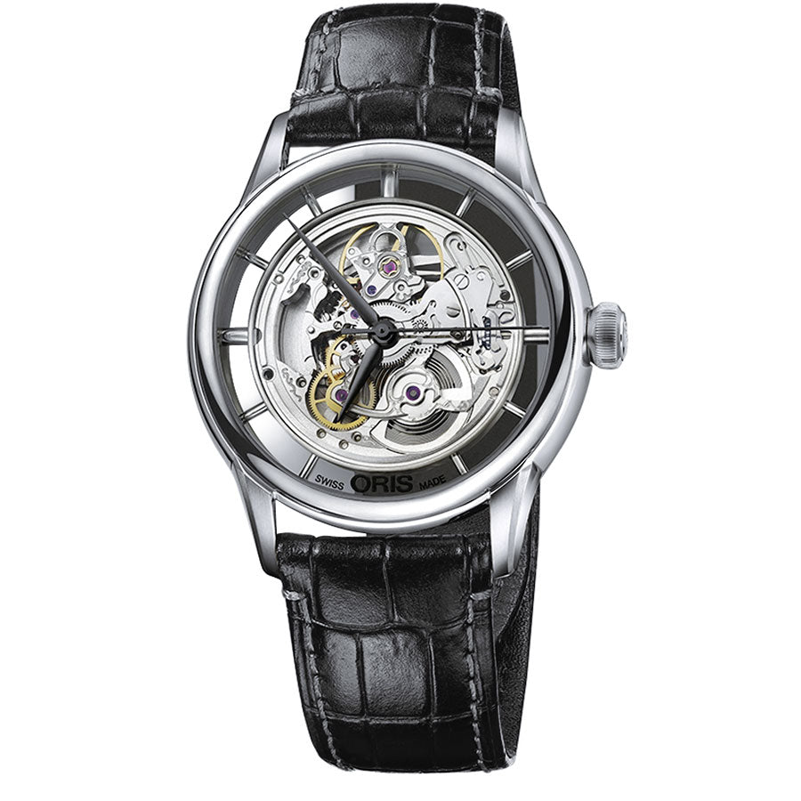 Oris skeleton top automatic
