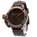 U-Boat Herrenuhr 7538 Chimera 46 Tag Datum Bronze Limitierte Auflage