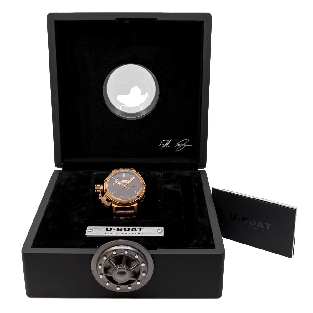 7538-U-Boat Men's 7538 Chimera 46 Day Date Bronze Limited Edition