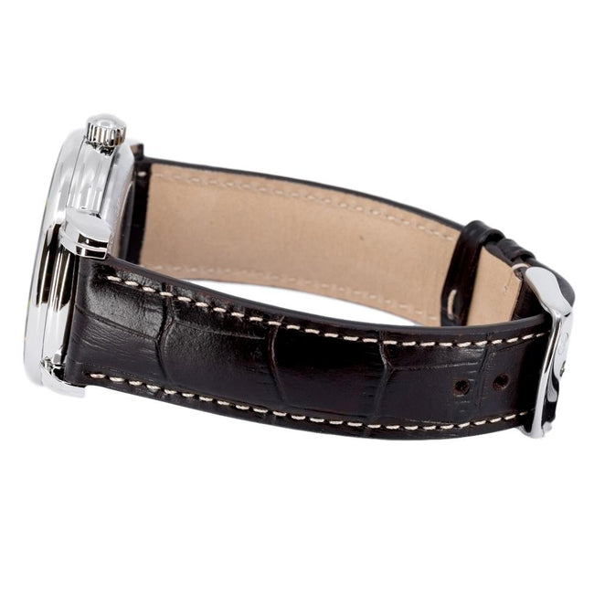 7656-5-Zeppelin Men's 7656-5 Graf Zeppelin White Dial Watch