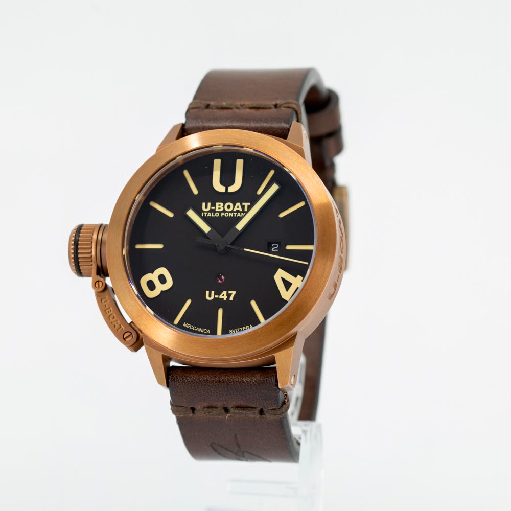 7797-U-Boat Men's 7797 Cassico U-47 Bronze Watch