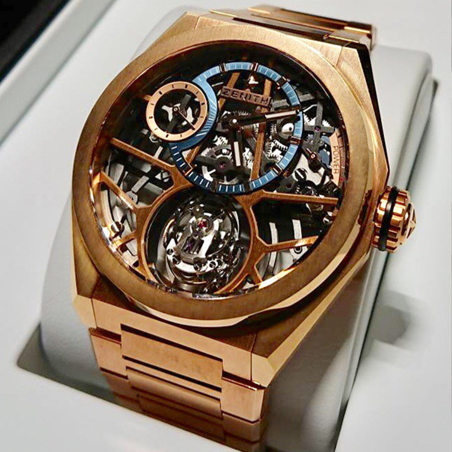 18.9000.8812/79.M9000-Zenith 18.9000.8812/79.M9000 Defy Zero G Rose Gold  Watch