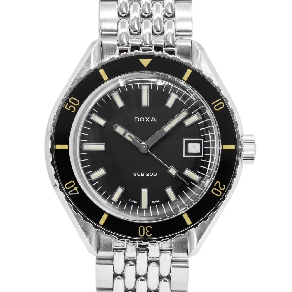 799.10.101.10-Doxa Men's 799.10.101.10 Sub 200 Sharkhunter Auto