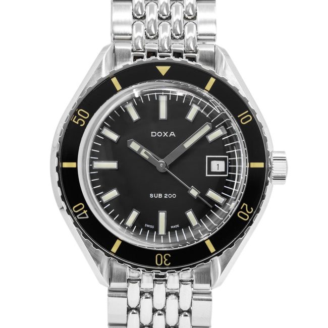 799.10.101.10-Doxa Men's 799.10.101.10 Sub 200 Sharkhunter Auto