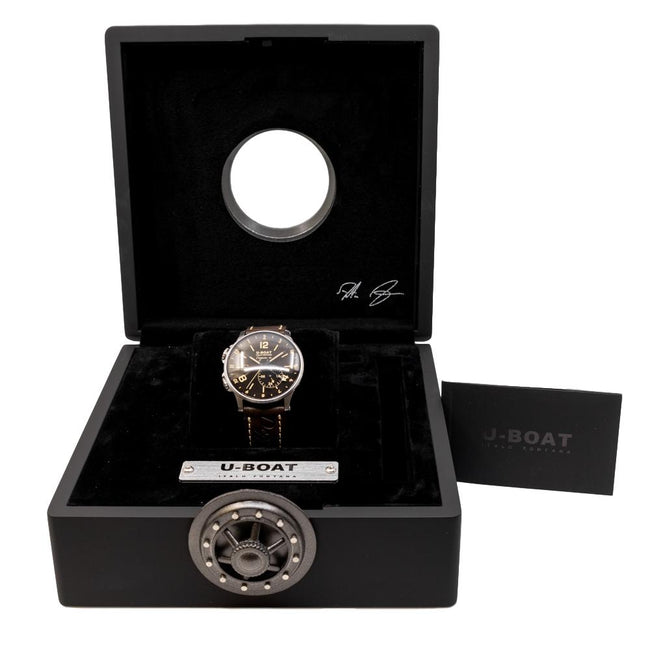 8400-U-BOAT MEN'S 8400 1938 DOPPIOTEMPO LIMITED 200PCS WATCH