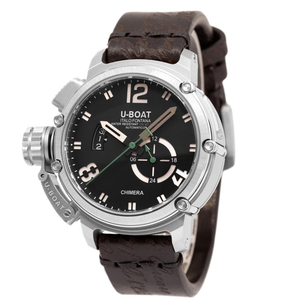 8529-U-Boat Men's 8529 Chimera Green SS Limited Edition 500 Watch