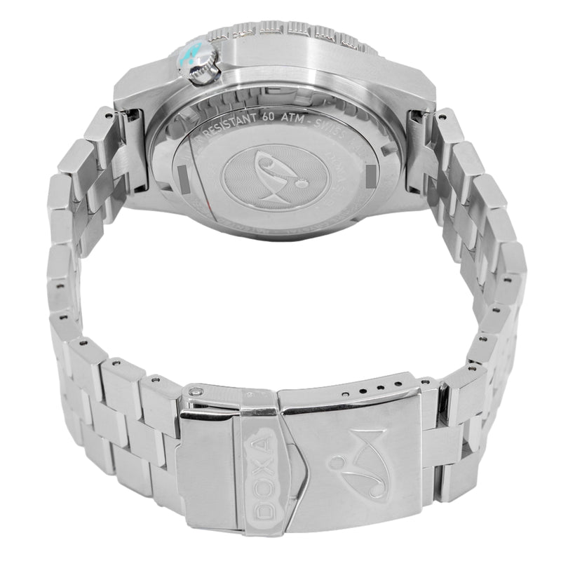861.10.241.10-Doxa Men's 861.10.241.10 Sub 600 T Aquamarine Manual Charge
