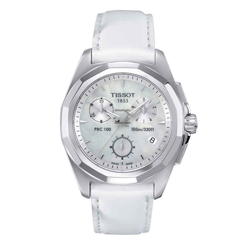 T0082171611100-t Ladies T0082171611100 Prc 100 Chronograph Lady