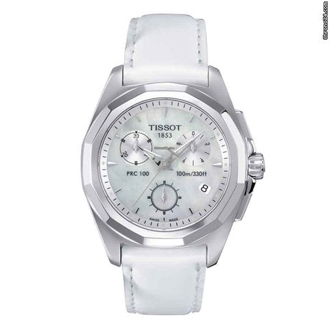 T0082171611100-t Ladies T0082171611100 Prc 100 Chronograph Lady