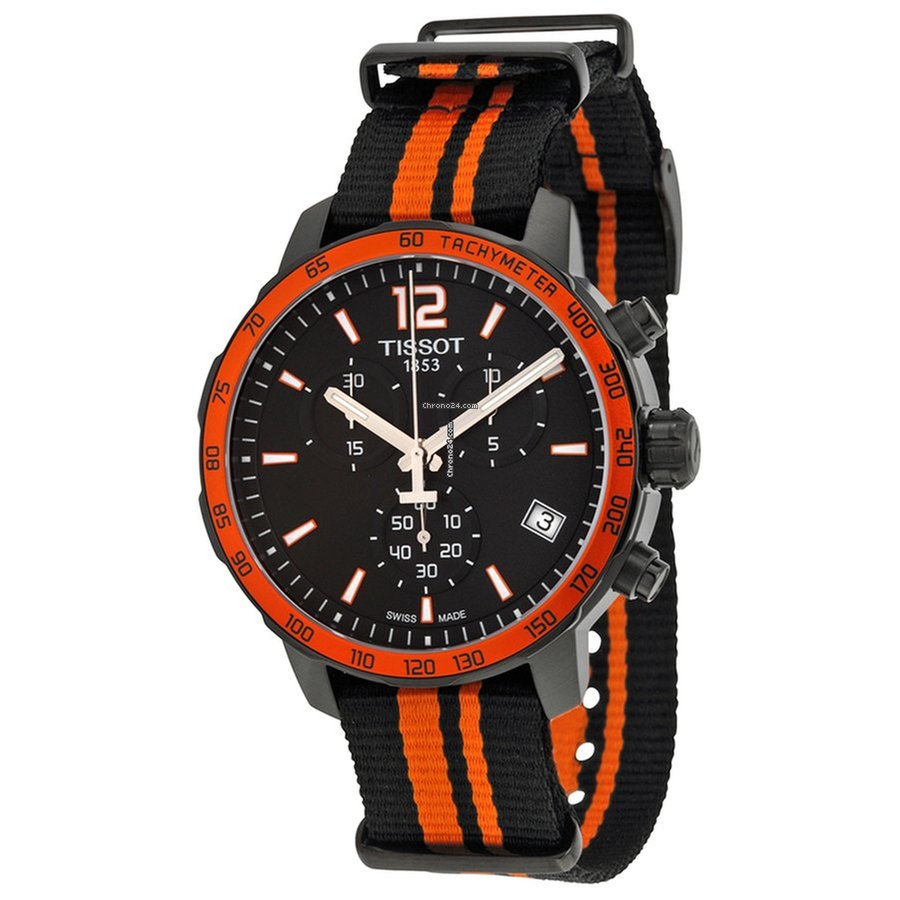 T0954173705700-Men's T095.417.37.057.00 T-Sport Quickster Nato Watch
