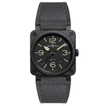BR0392-BL3-CE/SCA-Bell & Ross Men's BR0392-BL3-CE/SCA Nightlum Watch