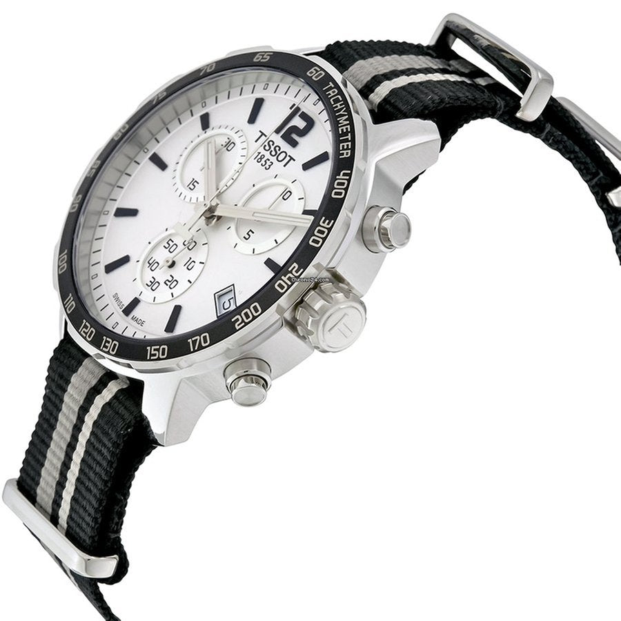 Men s T095.417.17.037.10 T Sport Quickster Nato Watch