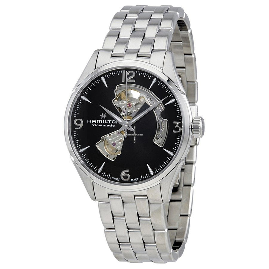 H32705131-Hamilton Men's H32705131 Jazzmaster Open Heart Auto Watch