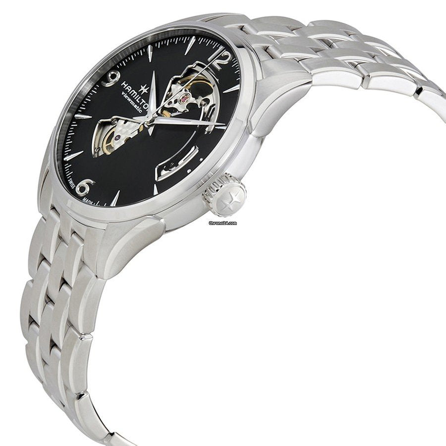 H32705131-Hamilton Men's H32705131 Jazzmaster Open Heart Auto Watch