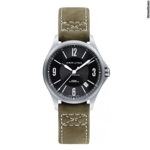 H76565835-Hamilton Men's H76565835 Khaki Aviation Auto Watch