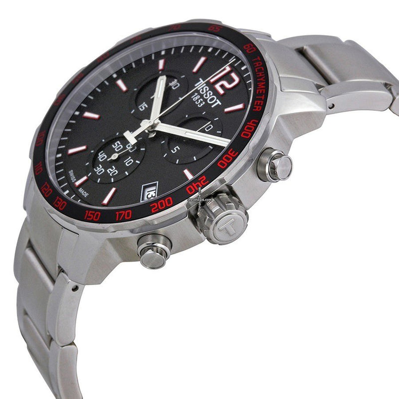 T0954171105700-Men's T0954171105700 Quickster Chronograph ETA
