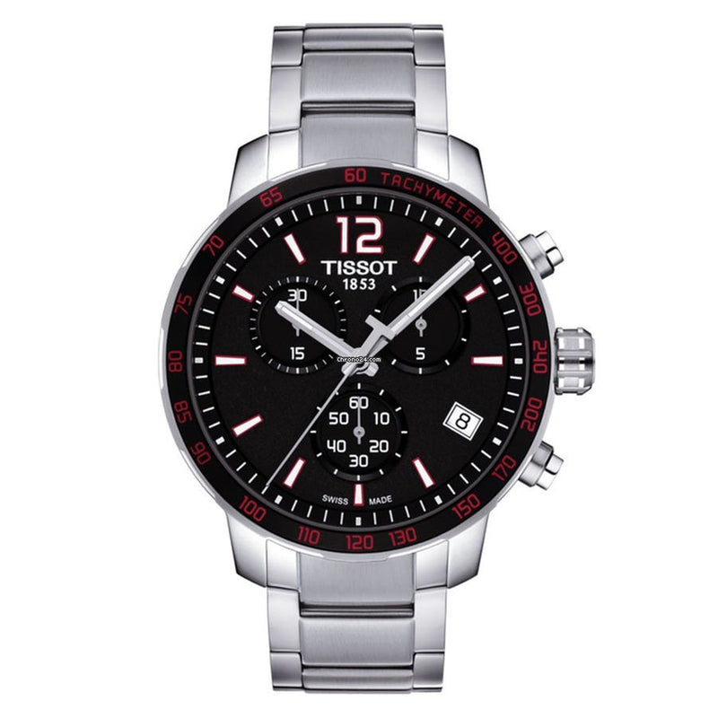 T0954171105700-Men's T0954171105700 Quickster Chronograph ETA