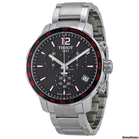T0954171105700-Men's T0954171105700 Quickster Chronograph ETA