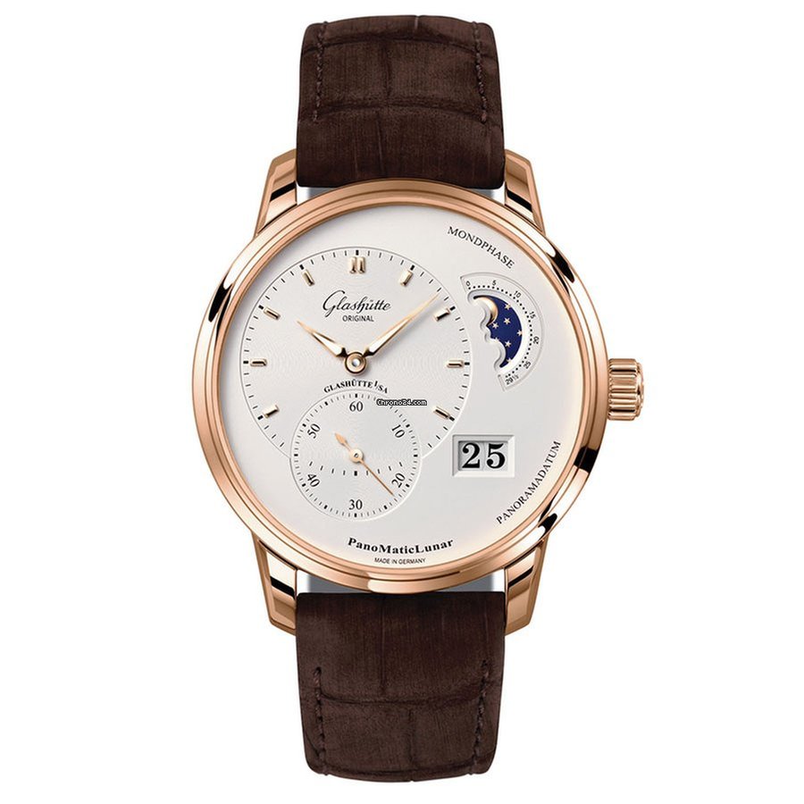 1-90-02-45-35-04-Glashütte Original Men's 1-90-02-45-35-04 PanoMaticLunar