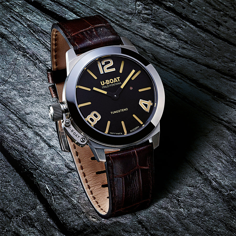 9002-U-Boat Men's 9002 Stratos 40 BK Watch
