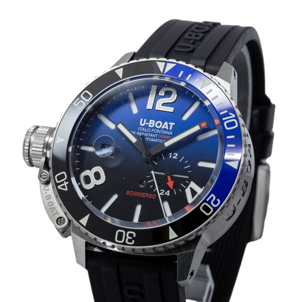 9519-U-Boat Men's 9519 Sommerso Blue Fade Dial Automatic