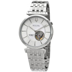 96A235-Bulova Men's 96A235 Classic Silver Dial Watch