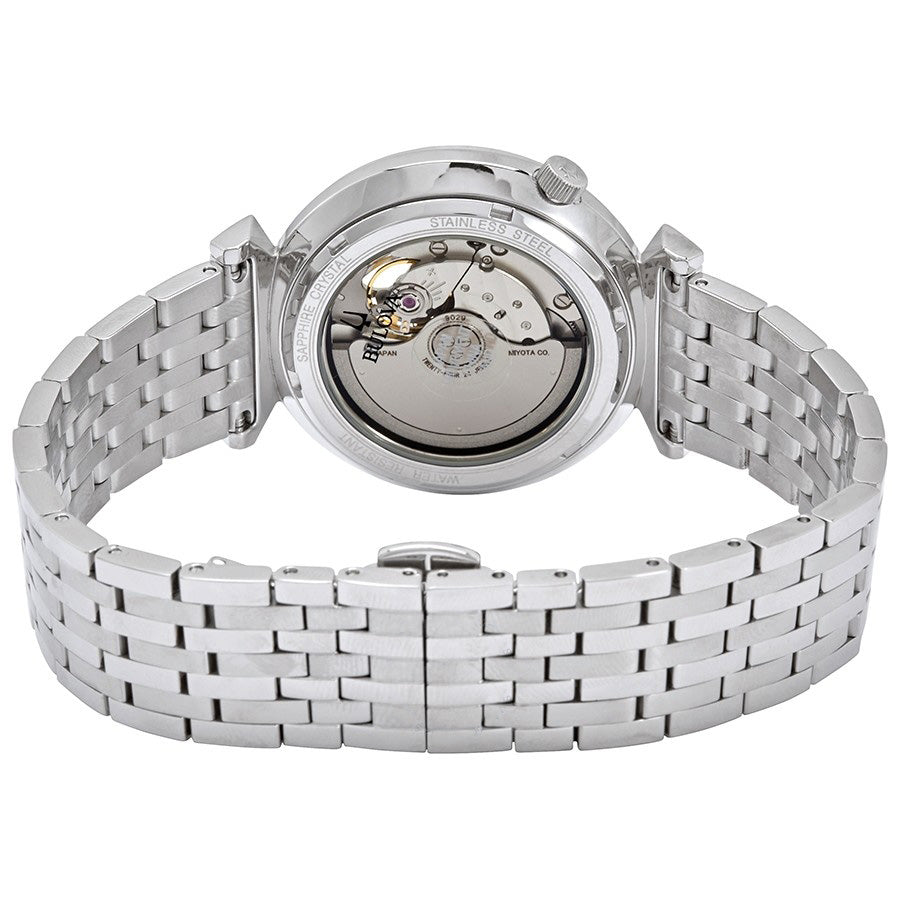 96A235-Bulova Men's 96A235 Classic Silver Dial Watch