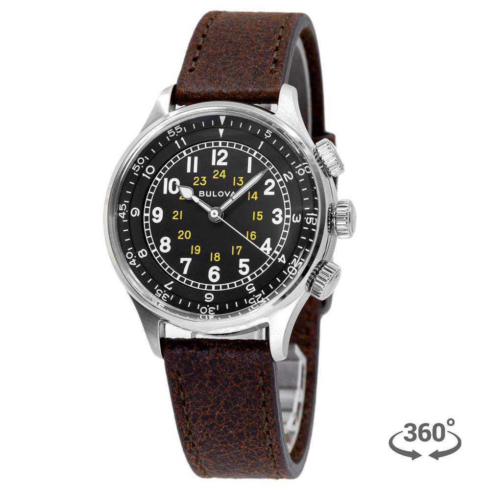 96A245-Bulova Men's 96A245 Pilot A15 Watch
