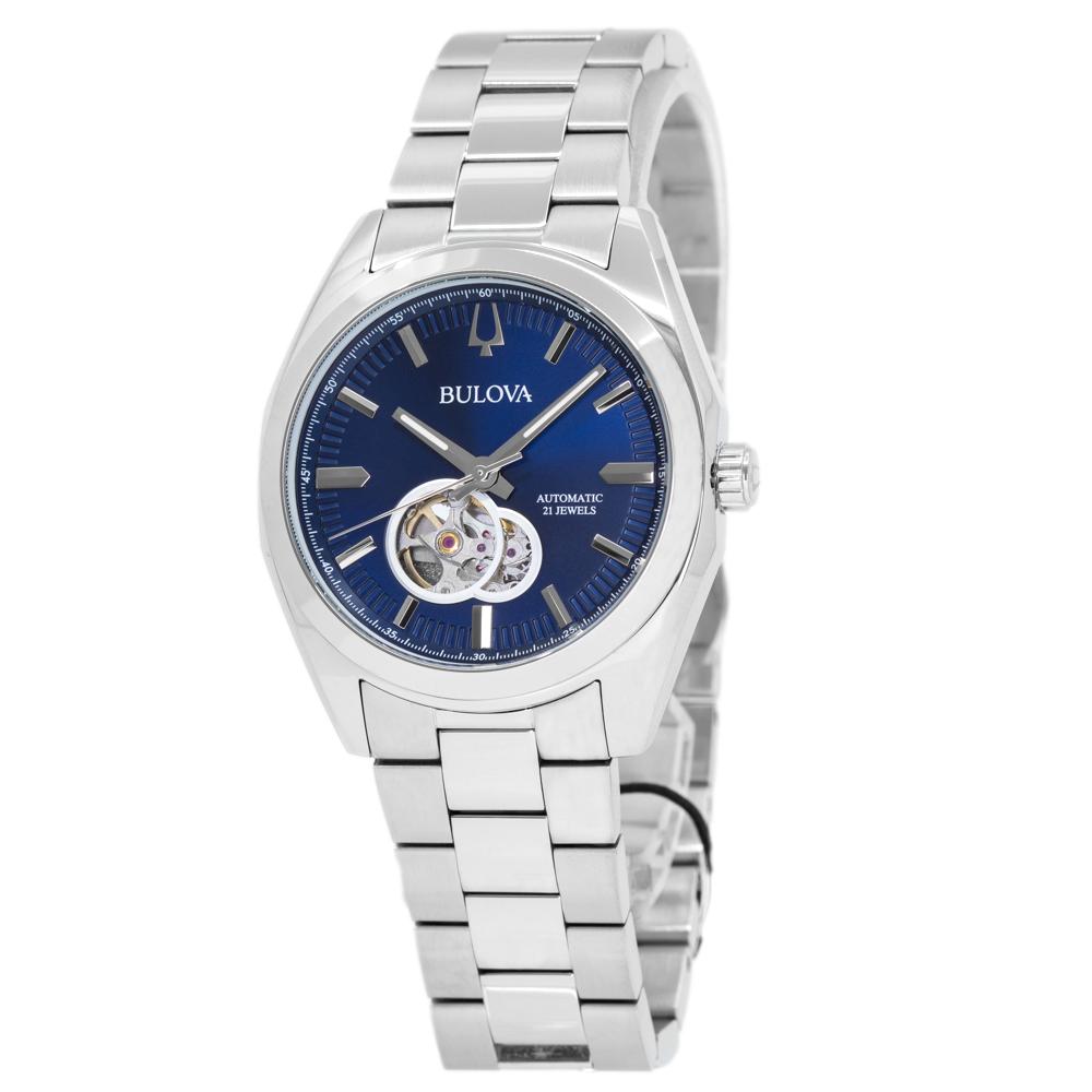96A275-Bulova Men's 96A275 Suveyor Mecha Blue Dial Watch