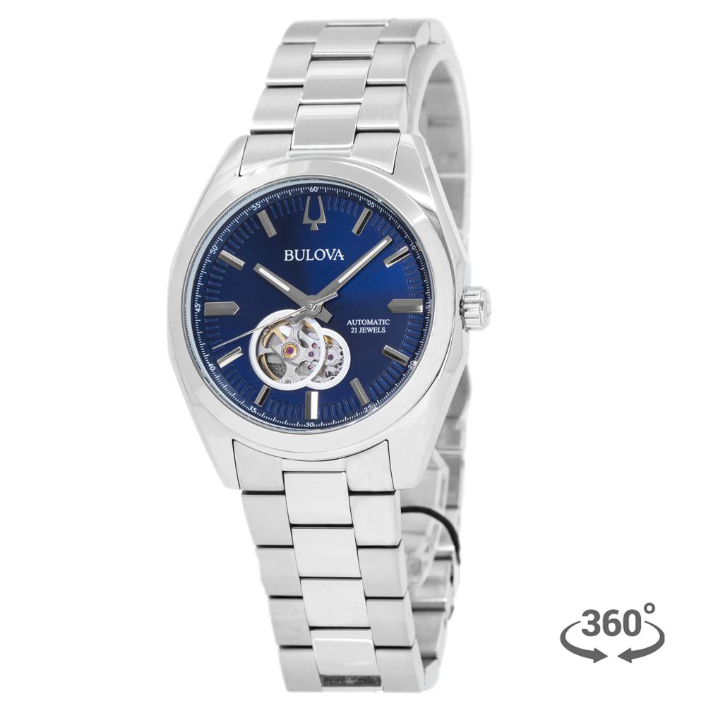 96A275-Bulova Men's 96A275 Suveyor Mecha Blue Dial Watch