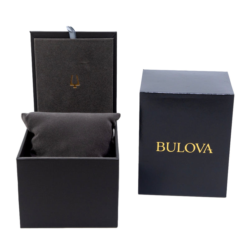96B256-Bulova Men's96B256 Chrono MS Blue Dial Watch