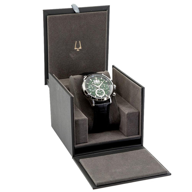 96B310-Bulova Men's 96B310 Classic Green Dial Watch