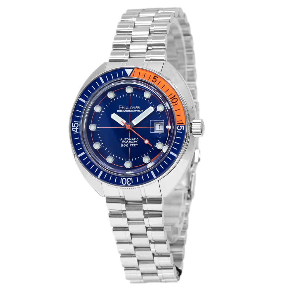 96B321-Bulova Men's 96B321 Archive Blue Dial Watch