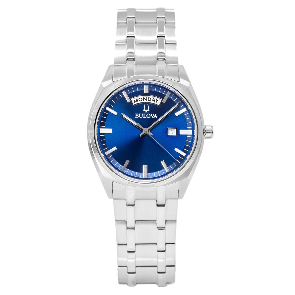 96C125-Bulova Men's 96C125 Classic Blue Dial  Quartz Watch