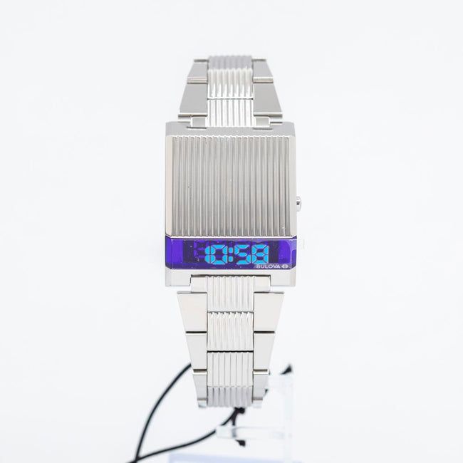 96C139-Bulova Men's 96C139 Computron Blue Limited Ed Watch