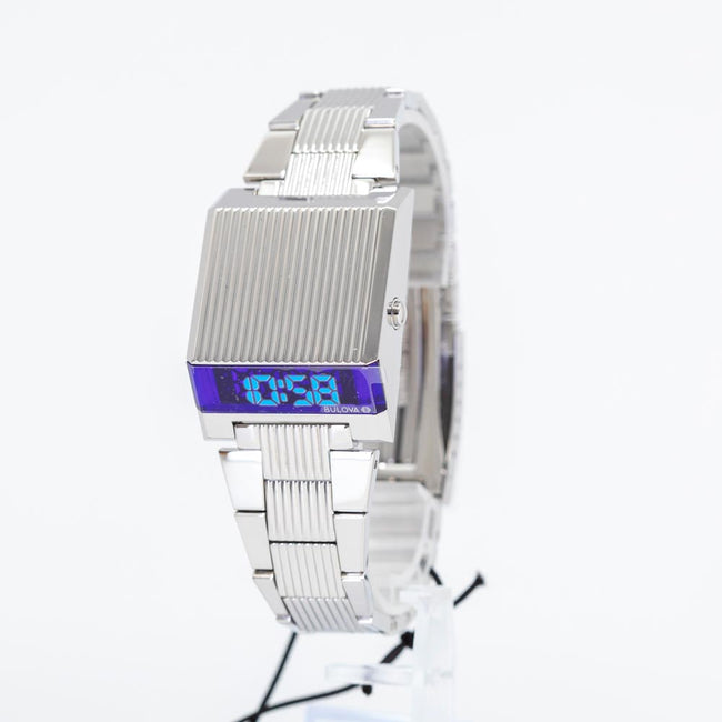 96C139-Bulova Men's 96C139 Computron Blue Limited Ed Watch