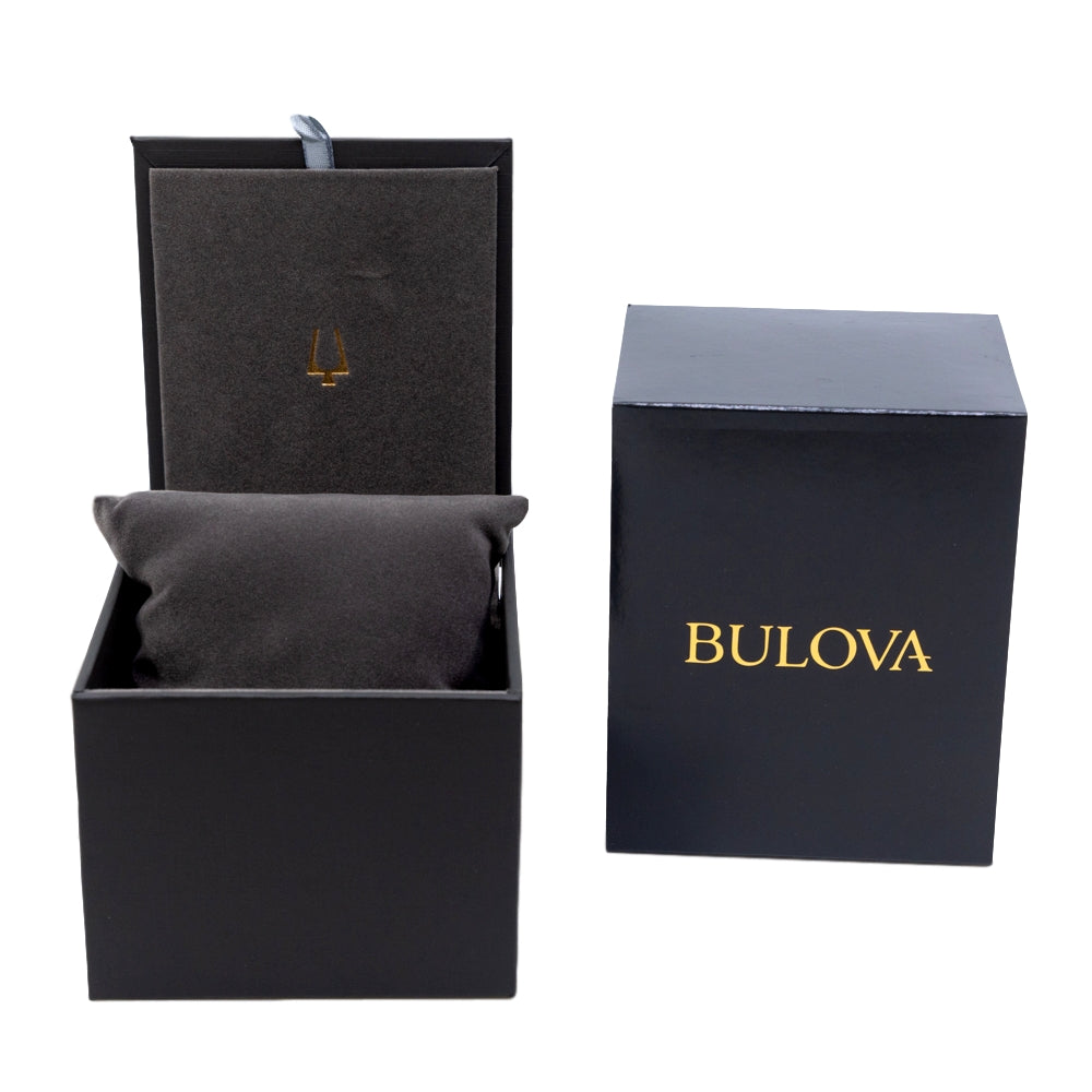 96C140-Bulova Men's 96C140 American Clipper Silver Dial Watch