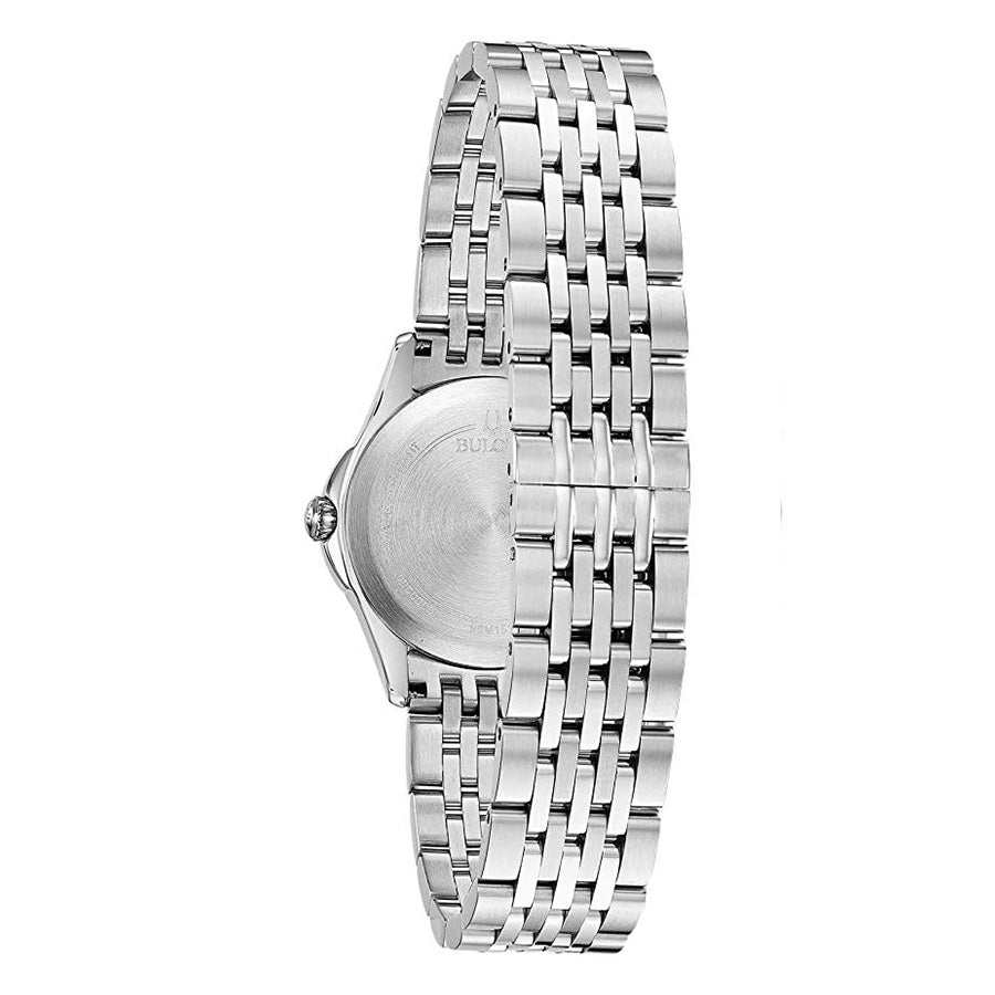 96M151-Bulova Ladies 96M151 Classic Silver Dial Watch